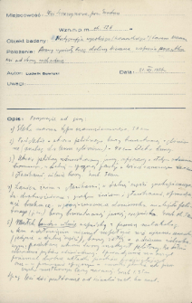 Szczeczynowo, powiat Grodno : notatka z wierceń