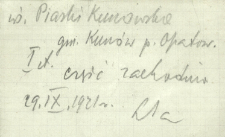 Stanowiska z powiat&oacute;w Opat&oacute;w, Sandomierz