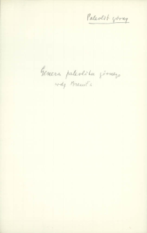 Wyciągi z literatury dotyczące Francji : paleolit