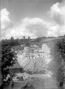 Stanowisko Horodok II : widok og&oacute;lny na miejsce rozkopywań