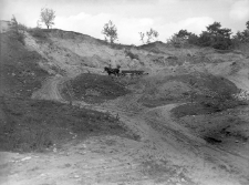 Chruszcz&oacute;w, powiat Puławy : widok na odkrywkę