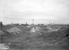 Krak&oacute;w - Ludwin&oacute;w : widok na wykop, część południowo-zachodnia (początkowa)