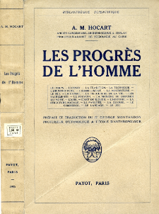 Les progres de l'homme