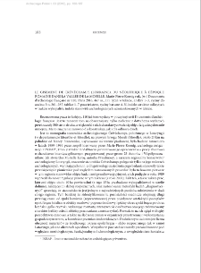 Le gisement de Cr&eacute;v&eacute;champs (Lorraine). Du n&eacute;olithique &agrave; l&rsquo;&eacute;poque romaine dans la vall&eacute;e de la Moselle, Marie-Pierre Koenig red., [w:] Documents d&rsquo;arch&eacute;ologie fran&ccedil;aise nr 110, Paris 2016 : [recenzja]
