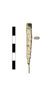 Nail, headless, fragment