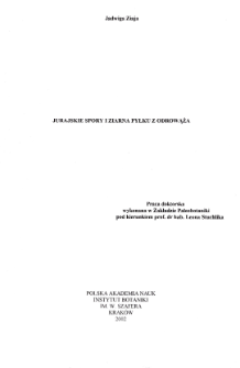 Jurajskie spory i ziarna pyłku z Odrowąża