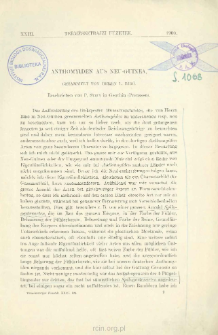 Anthomyiden aus Neu-Guinea, gesammelt von Herrn L. Bir&oacute;