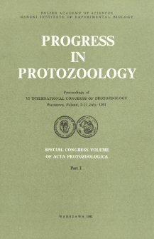 Acta Protozoologica,Special Congress Volume, Part I