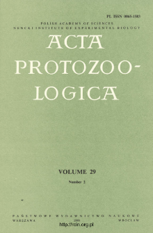 Acta Protozoologica, Vol. 29, Nr 2