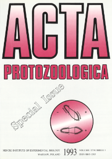 Acta Protozoologica, Vol. 32, Nr 3 (1993)
