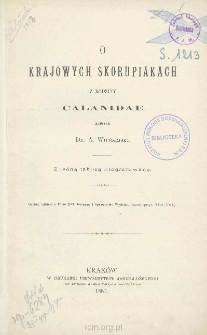 O krajowych skorupiakach z rodziny Calanidae