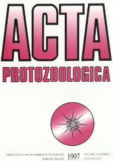 Acta Protozoologica, Vol. 36, Nr 4 (1997)