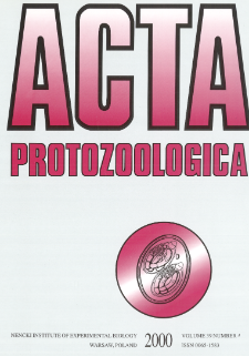 Acta Protozoologica, Vol. 39, Nr 4 (2000)