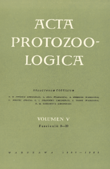 Acta Protozoologica, Vol. 5, Fasc.9-20