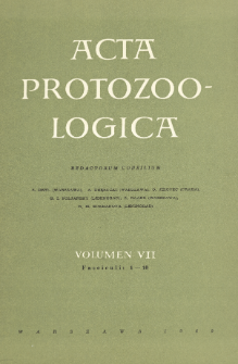 Acta Protozoologica, Vol. 7, Fasc.1-10
