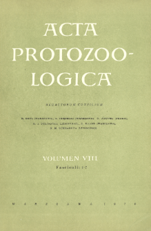 Acta Protozoologica, Vol. 8, Fasc. 1-7