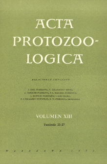 Acta Protozoologica, Vol. 13, Fasc. 21-27