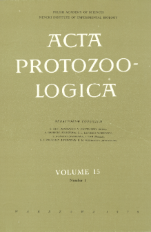 Acta Protozoologica, Vol. 15, Nr 1