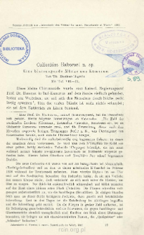 Culicoides Habereri n. sp. : Eine blutsaugende M&uuml;cke aus Kamerun