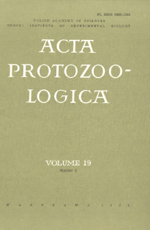 Acta Protozoologica, Vol. 19, Nr 2