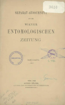 Notizen za den europ&auml;ischen Arten der Dipteren Gattung Gonia Mg.