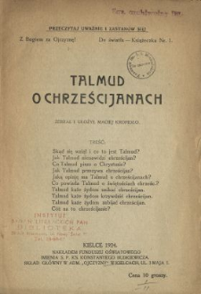 Talmud o chrześcijanach