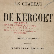 Le chateau de Kergo&euml;t