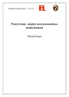 Pozytywizm: między nowoczesnością a modernizmem
