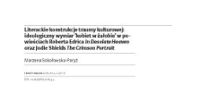 Literackie konstrukcje traumy kulturowej: ideologiczny wymiar ‘kobiet w żałobie’ w powieściach Roberta Edrica "In Desolate Heaven" oraz Jodie Shields "The Crimson Portrait"