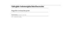 Galicyjsko-lodomeryjska linia Vincenz&oacute;w