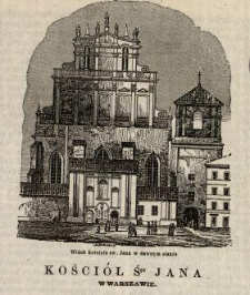 Kości&oacute;ł św. Jana w Warszawie ; Brama Krakowska w Warszawie