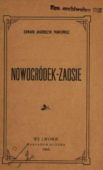 Nowogródek-Zaosie