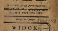 Widok : Pismo Potrzebne