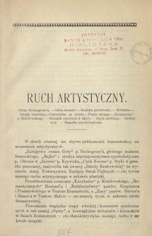 Ruch artystyczny