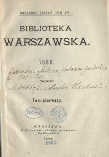 Adam Mickiewicz podczas podróży w roku 1830-1831
