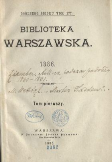 Adam Mickiewicz podczas podr&oacute;ży w roku 1830-1831