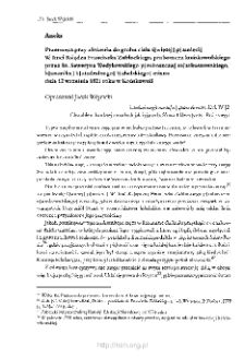 Przemowa przy złożeniu do grobu ciała ś.p. W. Imci Księdza Franciszka Zabłockiego… dnia 12 września 1821 roku w Końskowoli
