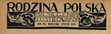 Rodzina Polska : miesięcznik ilustrowany z dodatkiem: Dział Kobiecy : wydawnictwo Kongregacji Misyjnej ks. ks. Pallotynów 1934 N.1