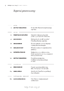 Teksty Drugie Nr 6 (2019), Spis treści