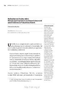 Radioaktywne kwiaty wiśni. Relacje Japończyk&oacute;w ze skażonymi obszaram iwok&oacute;ł elektrowni Fukushima Daiichi