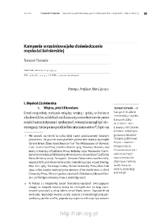 Kampania wrześniowa jako doświadczenie męskości żołnierskiej
