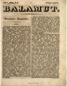 Bałamut Petersburski : pismo czasowe 1834 N.6