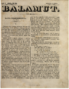 Bałamut Petersburski : pismo czasowe 1834 N.28