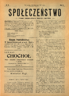 Społeczeństwo : tygodnik naukowo-literacki, społeczny i polityczny 1909 N.17