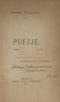 Poezje