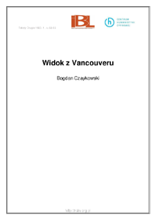 Widok z Vancouveru