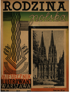 Rodzina Polska : miesięcznik ilustrowany z dodatkiem: Dział Kobiecy : wydawnictwo Kongregacji Misyjnej ks. ks. Pallotynów 1938 N.5