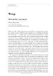 Metamorfozy intymności