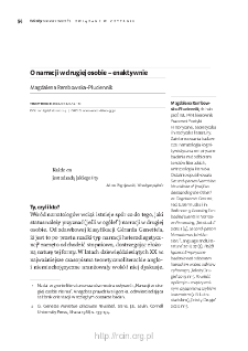 O narracji w drugiej osobie − enaktywnie