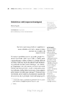 Dziedzictwo rzeki (rozpoznanie wstępne)